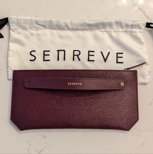Burgundy Senreve Bracelet Pouch